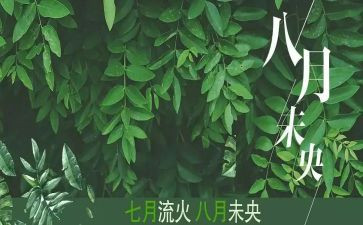 八月份安全总结5篇