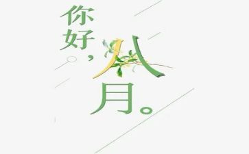 2024八月工作总结8篇