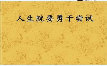 作文《尝试》600字6篇