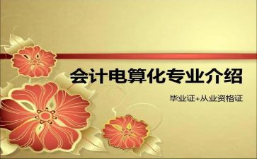 会计电算化总结和心得8篇
