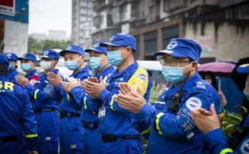 救援队事迹材料6篇