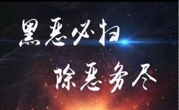 扫黑除恶斗争工作总结7篇