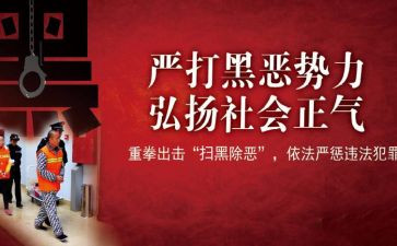 扫黑除恶年度工作总结8篇