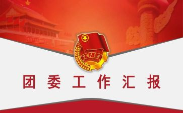 2024团委工作个人总结范文6篇