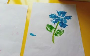 树叶拓印画幼儿园教案5篇