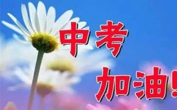我和我的中考作文6篇