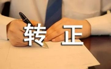 个人转正工作总结精选6篇